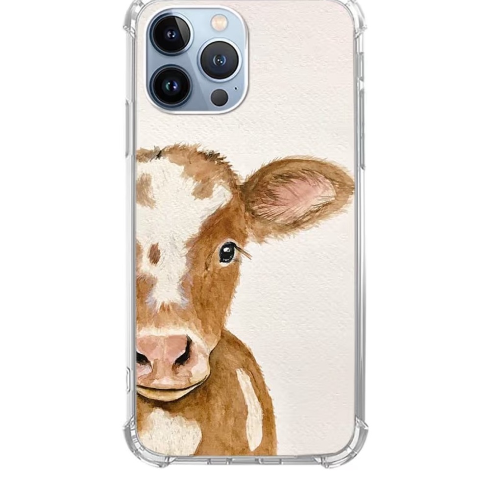 Cute Cow Print Phone Case